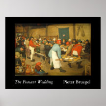 The Peasant Wedding - 1568 Posters