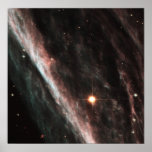The Pencil Nebula: Remnants of an Exploded Star (N Posters