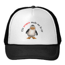 The penguin made me do it! Hat