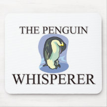 The Penguin Whisperer Mousepads