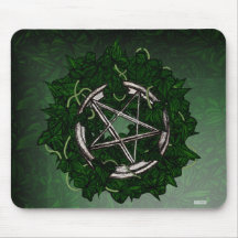 The Pentacle & The Ivy Mousepad