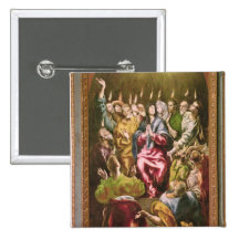 The Pentecost, c.1604-14 Button