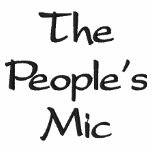 The People's Mic embroidered shirts
