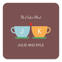 The Perfect Blend Wedding Favour Sticker/ Envelope