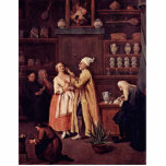 The Pharmacist By Longhi Pietro (Best Quality) photo sculptures