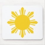 the Philippines   cropped sun, Philippines mousepads