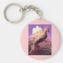 The Phoenix by Gustavo Siqueira Keychain
