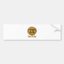 The Pi Pie Bumper Sticker
