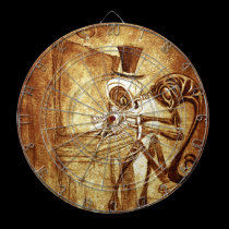 the piano player dartboards