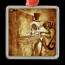 the piano player ornaments