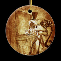 the piano player ornaments