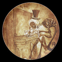 the piano player plates