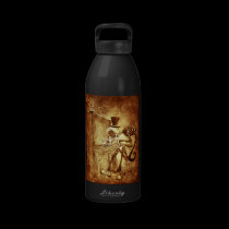 the piano player water bottles