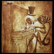 the piano player napkins
