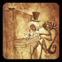 the piano player stickers