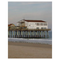 The Pier at Old Orchard Beach, Maine Full Color Flyer