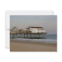 The Pier at Old Orchard Beach, Maine Personalized Invitations