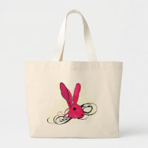 The Pink Bunny  Rabbit bags