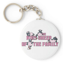 The Pink Sheep Keychain