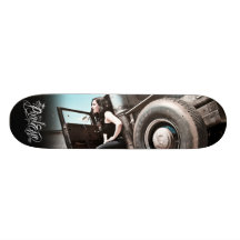 The Pixeleye - Hot Rod II of III Skateboard Deck