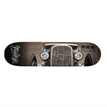 The Pixeleye - Hot Rod III of III Skateboard Decks