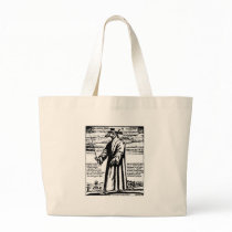 The Plague Doctor. Canvas Bags