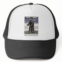 The Plague Doctor. Mesh Hat