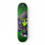 The Planet Cazmo Alien! skateboards