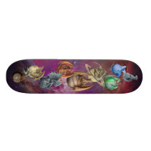 The Planet Dragons Skate Board