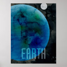 The Planet Earth Print