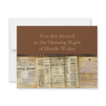 The Playbills Personalized Invites