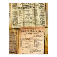 The Playbills Postcards