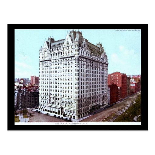 The Plaza Hotel, New York City Vintage Postcards