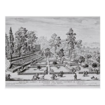 The pleasure garden and Pavilion of Pope Pius IV ( Post Cards