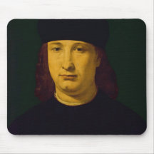 The Poet Casio, c.1495-1500 (oil on panel) Mousepads