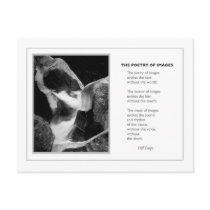 THE POETRY OF IMAGES POST CARD