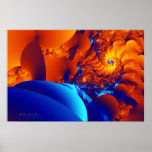 'The Poise - Ice & Fire' Art Print  djtp.0007.c5.4