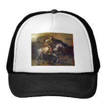 The Polish Rider by Rembrandt Harmenszoon van Rijn Hat