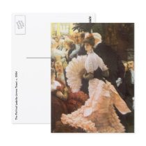 The Political Lady by James Tissot Postcard