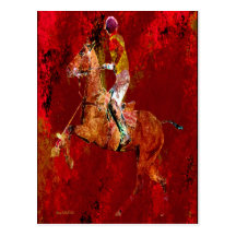The Polo Player Post Cards