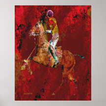 The Polo Player Print