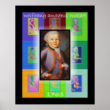 The Pop Art little Mozart Print