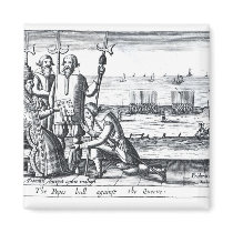 The Pope's Bull against the Queen in 1570 Refrigerator Magnet