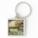 The Port of Seville, c.1590 keychains