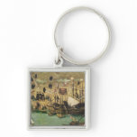 The Port of Seville, c.1590 keychains