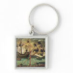 The Port of Seville, c.1590 keychains
