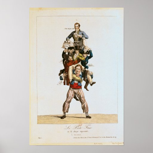 The Porter or, The Imposing Burden, c.1820 Poster