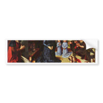 The Portinari Tryptich (Middle Panel) By Goes Hugo Bumper Sticker