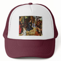 The Portinari Tryptich (Middle Panel) By Goes Hugo Mesh Hats