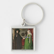The Portrait of Giovanni Arnolfini Key Chains